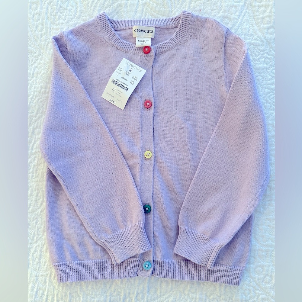 Crew cuts cardigan size XXS/2 to 3